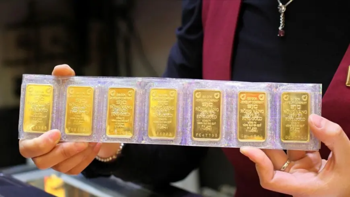 Giá vàng trong nước giảm 1,5 triệu đồng/lượng